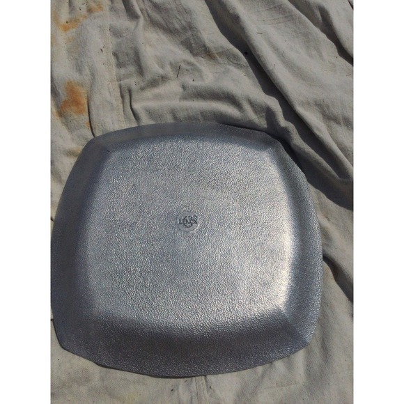 Lenox square platter serving tray silver centerpiece thanksgiving farmhouse - Picture 6 of 8